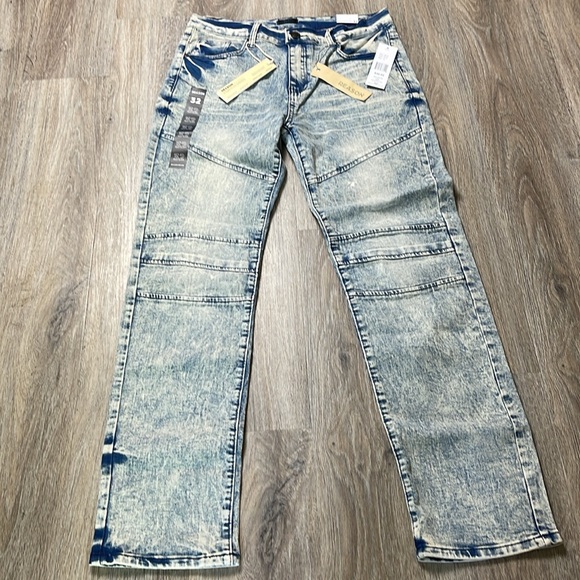 Reason Premium Straight Fit Straight Leg Men’s Jeans Size 32 - Picture 5 of 9